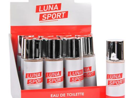 WHOLESALE MEN S EAU DE TOILETTE LUNA SPORT 1.0 OZ SOLD BY CASE For Cheap