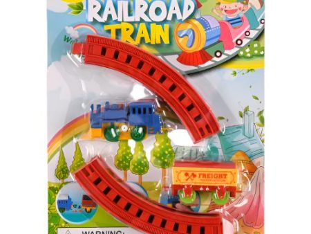 WHOLESALE JIMMY S RAILROAD TRAIN SET IN BLISTER CARD SOLD BY CASE Discount