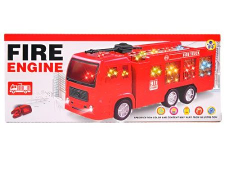 WHOLESALE FIRE ENGINE TOY W 3D LIGHTING SOLD BY CASE Online Sale