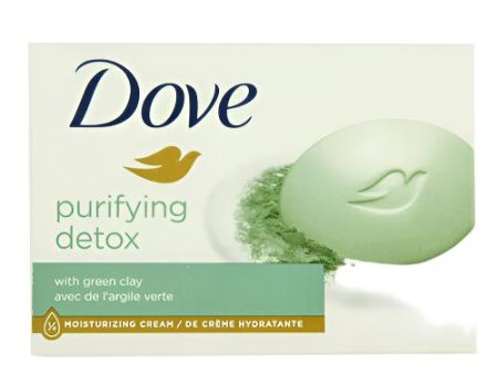 WHOLESALE DOVE PURIFYING DETOX BAR SOAP 3.75 OZ SOLD BY CASE For Sale