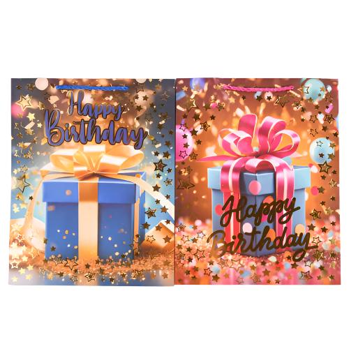 WHOLESALE BDAY GIFT BAG BALLOON2  ASST DESIGN MD SOLD BY CASE For Cheap