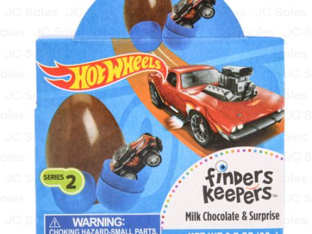 WHOLESALE FINDERS KEEPERS HOT WHEELS CHOCOLATE .70 OZ SOLD BY CASE Hot on Sale