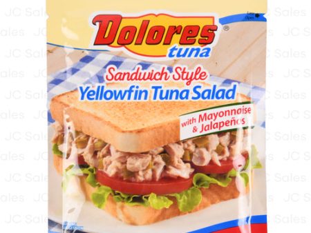 WHOLESALE DOLORES TUNA SALAD MAYO&JALAPEÑO 2.6-OZ POUCH SOLD BY CASE Online Sale