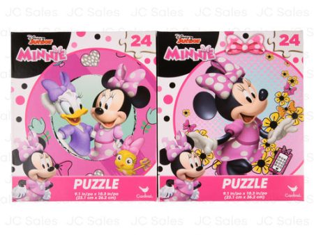 WHOLESALE MINNIE PREMIER PUZZLE ASST 24 PIECE SOLD BY CASE For Discount