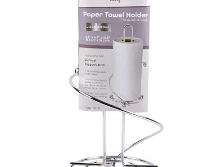 WHOLESALE ESSENTIAL CHROME PAPER TOWEL HOLDER SOLD BY CASE Online Sale