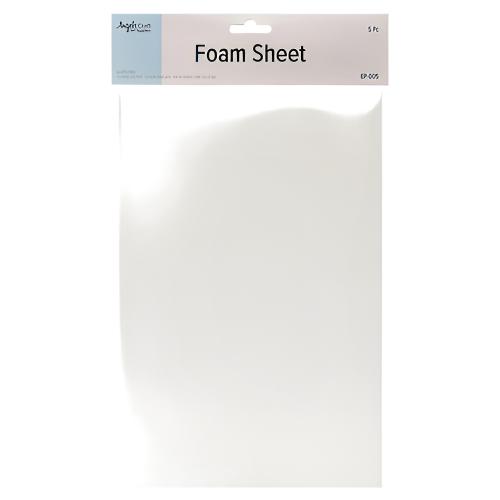 WHOLESALE CRAFT FOAM SHEET 8.5 X 11 5PCS WHITE SOLD BY CASE Online Sale