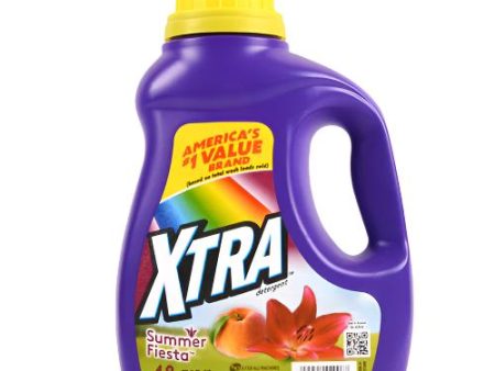 WHOLESALE XTRA LIQUID DETERGENT SUMMER FIESTA 57.6 OZ SOLD BY CASE Hot on Sale