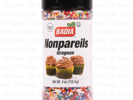 WHOLESALE BADIA CONFETTI SPRINKLES 4 OZ SOLD BY CASE Cheap