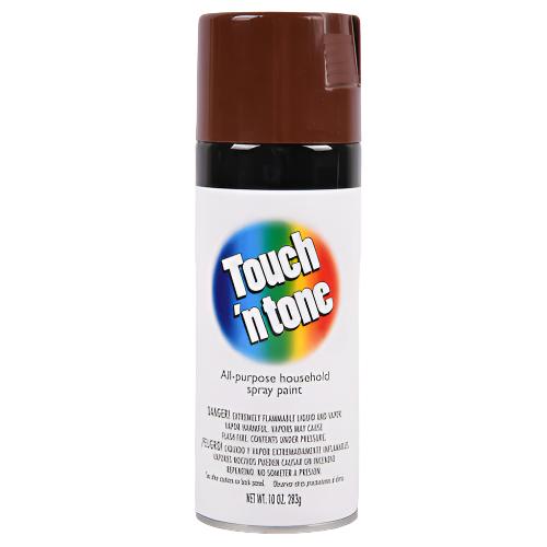 WHOLESALE TOUCH  N TONE ALL PURPOSE PAINT LEATHER BROWN 10-OZ SOLD BY CASE on Sale