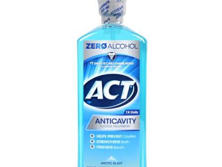 WHOLESALE ACT MOUTHWASH ANTICAVITY ARTIC BLAST18 OZ SOLD BY CASE Discount