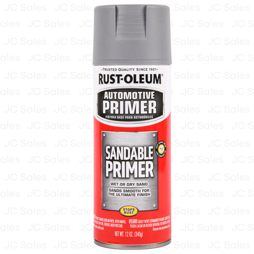 WHOLESALE RUSTOLEUM AUTOMOTIVE PRIMER SANDABLE GRAY 12-OZ SOLD BY CASE For Sale