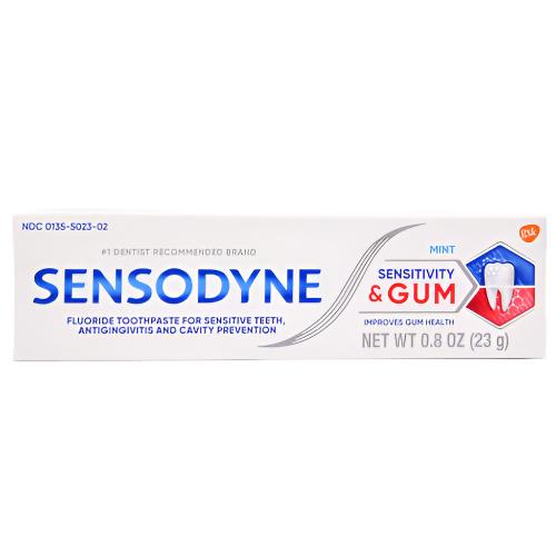 WHOLESALE SENSODYNE TOOTHPASTE TRAVEL SIZE 0.8 OZ SOLD BY CASE Hot on Sale