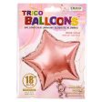 WHOLESALE TRICO 18 STAR FOIL BALLOON ROSE GOLD SOLD BY CASE Online