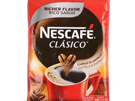 NEW WHOLESALE NESCAFE CLASICO INST COFFEE DARK ROAST 8-OZ SOLD BY CASE Online now