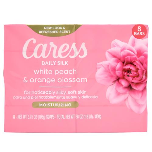 WHOLESALE CARESS BAR SOAP PEACH&ORANGE 8PK X 3.75 OZ SOLD BY CASE Online Hot Sale