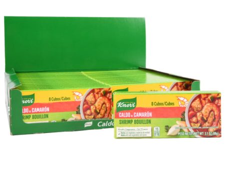 WHOLESALE KNORR SHRIMP BOUILLON CUBES 8 CT SOLD BY CASE Online