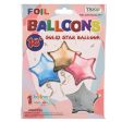 WHOLESALE TRICO 18 STAR FOIL BALLOON SILVER SOLD BY CASE For Sale