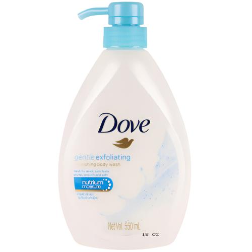 WHOLESALE DOVE BODY WASH GENTLE EXFOLIATING 550 ML SOLD BY CASE For Discount