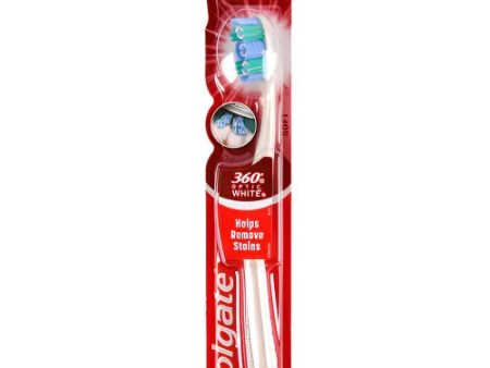 NEW WHOLESALE COLGATE TOOTHBRUSH 360 OPTIC WHITE SOFT SOLD BY CASE Online