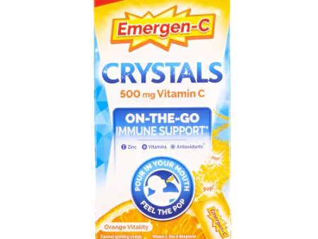 WHOLESALE EMERGEN-C CRYTALS ON-THE-GO 9 STICKS SOLD BY CASE Online now