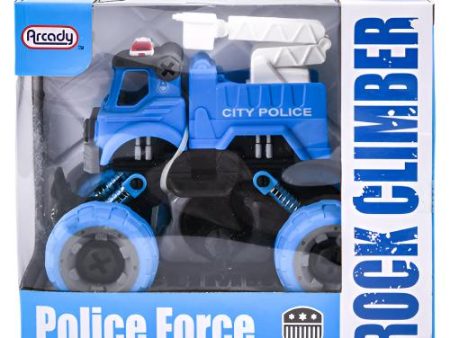 NEW WHOLESALE DIY POLICE ASSEMBLY TRUCK W ACCESSORIES 6 SOLD BY CASE Online now