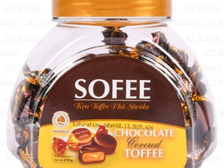 WHOLESALE SOFEE CHOCOLATE COVERED TOFFEE 210GR SOLD BY CASE Hot on Sale