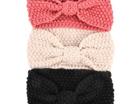 NEW WHOLESALE HW WINTER CROCHET HEADBAND ASST COL SOLD BY CASE on Sale