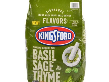 WHOLESALE KINGSFORD CHARCOAL BASIL SAGE THYME 8LB SOLD BY CASE Sale