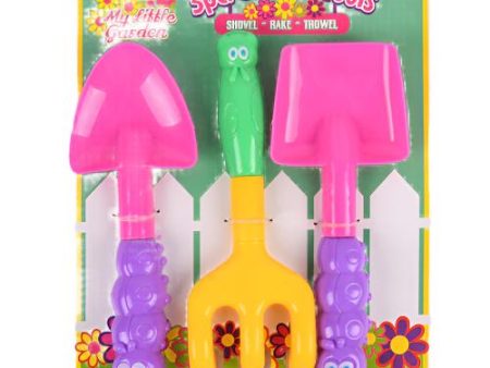 WHOLESALE TOY GARDEN TOOL SET ASST CLR SOLD BY CASE For Cheap