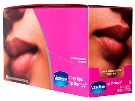 WHOLESALE VASELINE LIP THERAPY ROSY .25Z SOLD BY CASE Online now