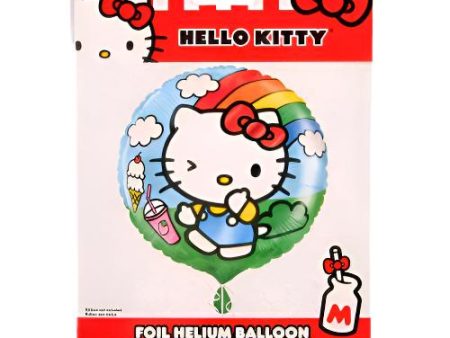 WHOLESALE HELLO KITTY 18 FOIL BALLOON SOLD BY CASE For Cheap