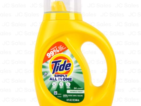 WHOLESALE TIDE SIMPLY LIQUID DETERGENT DAYBREAK 32 OZ SOLD BY CASE Discount