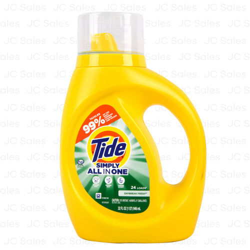 WHOLESALE TIDE SIMPLY LIQUID DETERGENT DAYBREAK 32 OZ SOLD BY CASE Discount