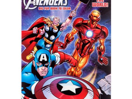 WHOLESALE COLORING BOOK AVENGERS 80 PAGE 2 ASST SOLD BY CASE Supply