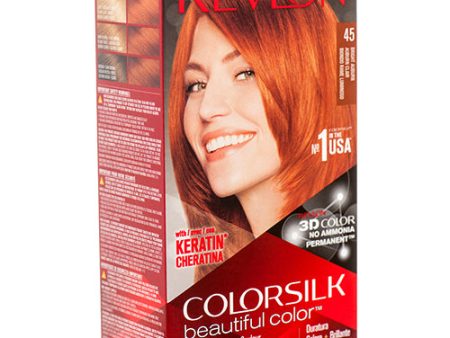 WHOLESALE COLORSILK 45 #BRIGHT AUBURN SOLD BY CASE Online