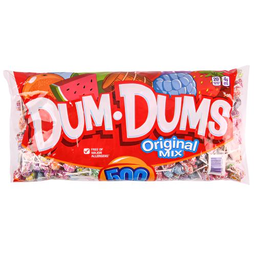 WHOLESALE HH DUM DUM ORIGINAL POPS 500CT 85.5-OZ SOLD BY CASE on Sale