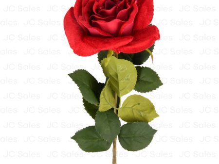 WHOLESALE ARTIFICIAL FLOWER RED ROSE SOLD BY CASE Online Hot Sale