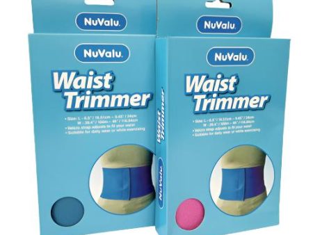 WHOLESALE NUVALU WAIST TRIMMER 8X40 ASST COLORS SOLD BY CASE Cheap