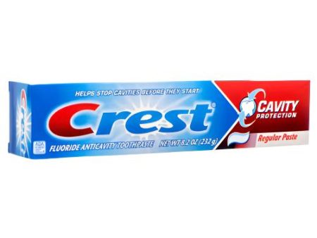 WHOLESALE CREST TOOTHPASTE CAVITY PROTECTION 8.2 OZ SOLD BY CASE on Sale