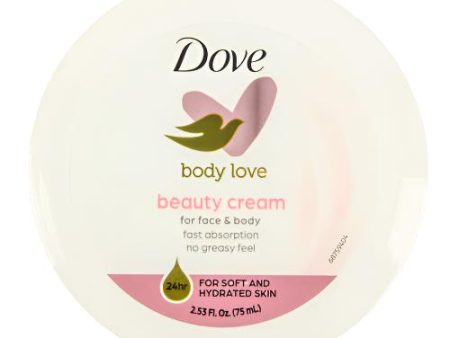 WHOLESALE DOVE BEAUTY CREAM PINK 2.53 OZ SOLD BY CASE Online now