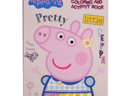 NEW WHOLESALE COLORING BOOK PEPPA PIG 80 PGS SOLD BY CASE Sale