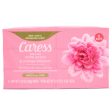 NEW WHOLESALE CARESS BAR SOAP WHITE PEACH&ORANGE BLOSSOM 6PK 3.75 OZ SOLD BY CASE For Sale