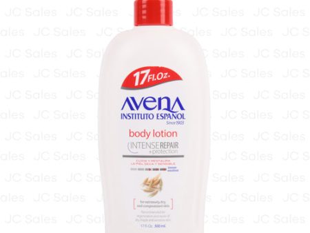 WHOLESALE AVENA BODY LOTION INTENSE REPAIR 17 OZ SOLD BY CASE Cheap