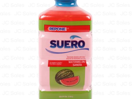 WHOLESALE REPONE SUERO DRINK WATERMELON 33.8Z SOLD BY CASE For Sale