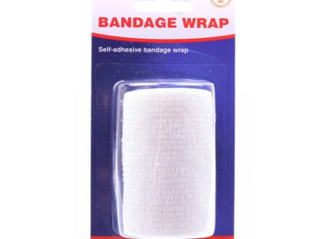 WHOLESALE NUVALU BANDAGE COHESIVE 3IN X 2.5YDS WHITE SOLD BY CASE For Sale