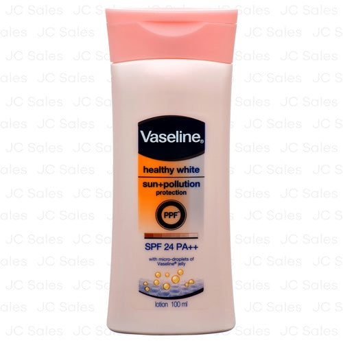 WHOLESALE VASELINE LOTION HEALTHY WHITE SPF 24 100 ML SOLD BY CASE For Discount