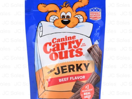 WHOLESALE DOG TREAT CANINE CARRY OUTS BEEF FLAVOR SOLD BY CASE For Discount