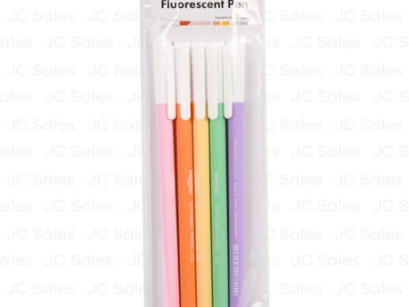 WHOLESALE SLIM PASTEL HIGHLIGHTER 5CT W ASST COLORS SOLD BY CASE Discount