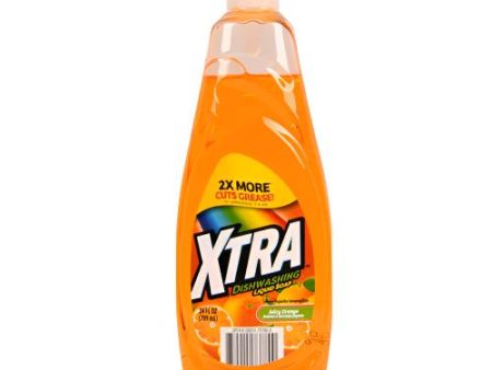 WHOLESALE XTRA DISH LIQUID JUICY ORANGE 24 OZ SOLD BY CASE Online