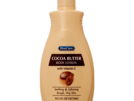 WHOLESALE XTRA CARE BODY LOTION COCOA BUTTER 14.5 OZ SOLD BY CASE Supply